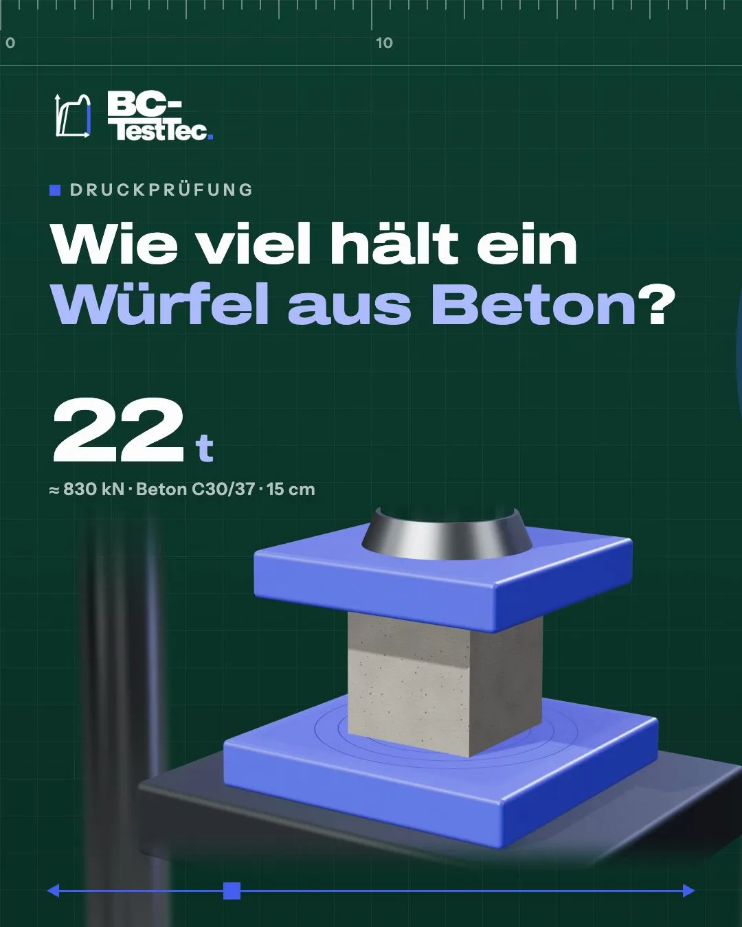 Karussell: Betonwürfel