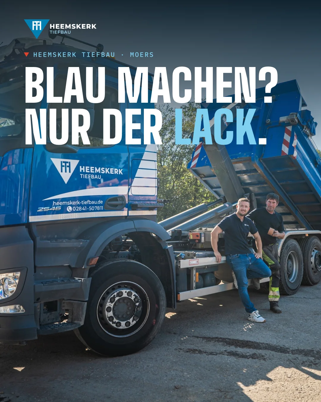 Beitrag: Blau machen? Nur der Lack.