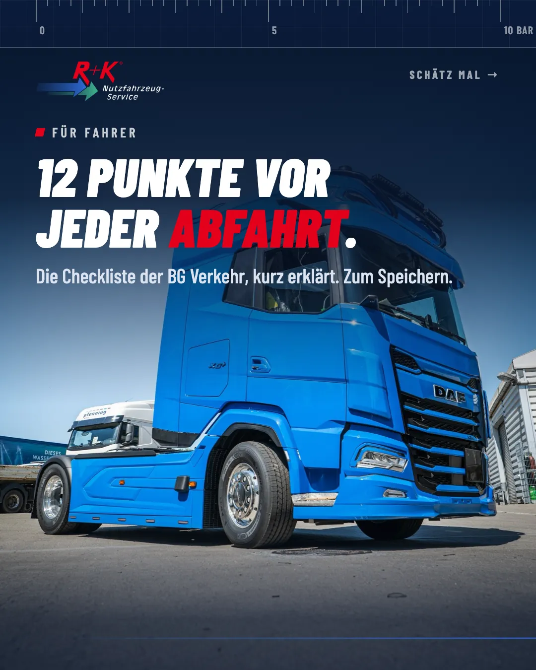 Karussell: Abfahrtskontrolle