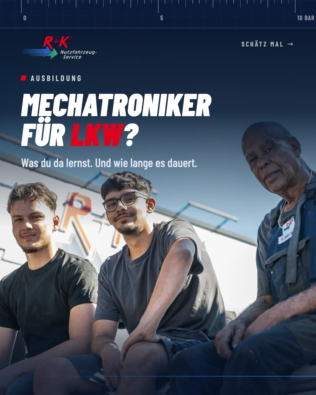 Karussell: Ausbildung Nutzfahrzeuge