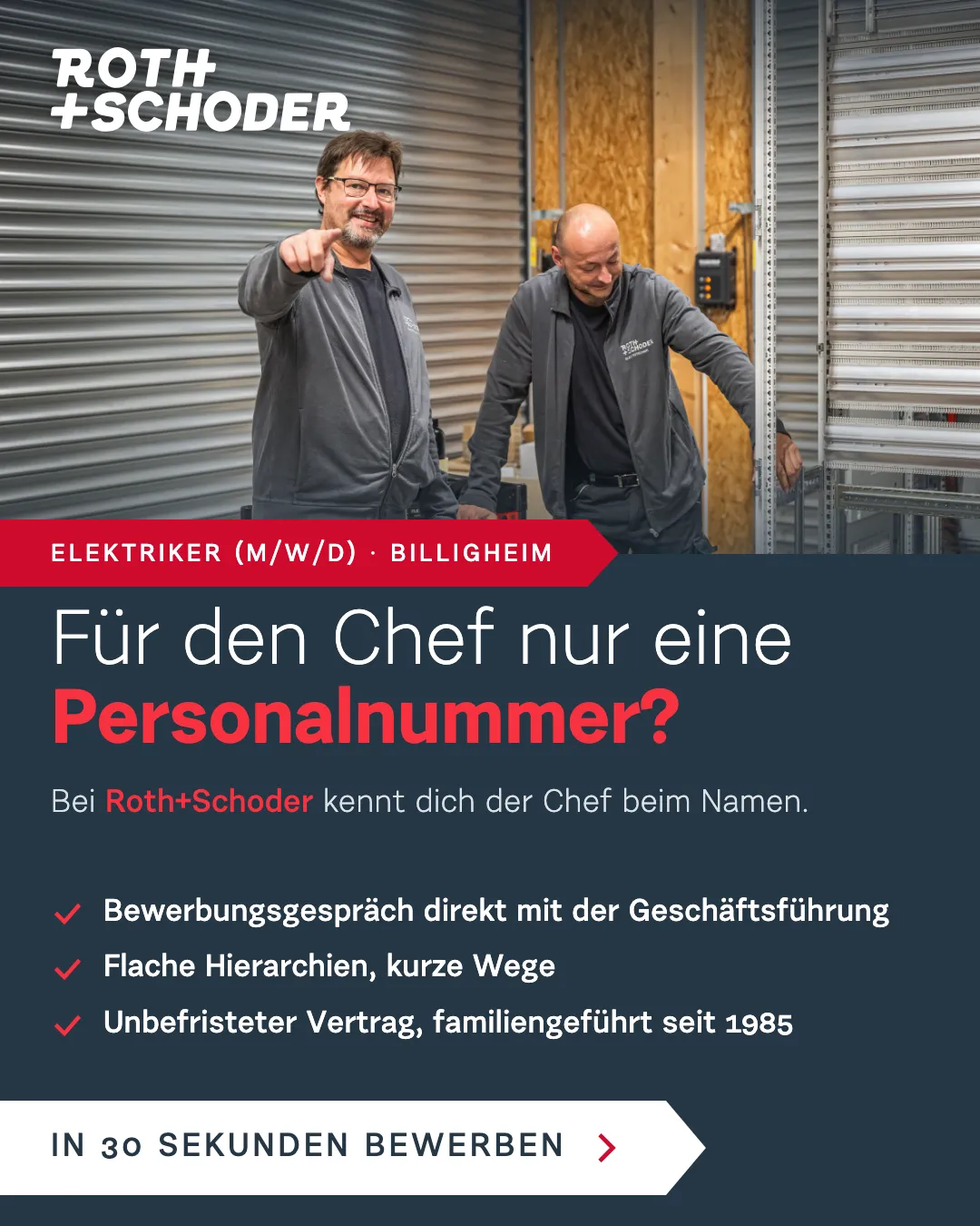 Image-Ad: Kurze Wege