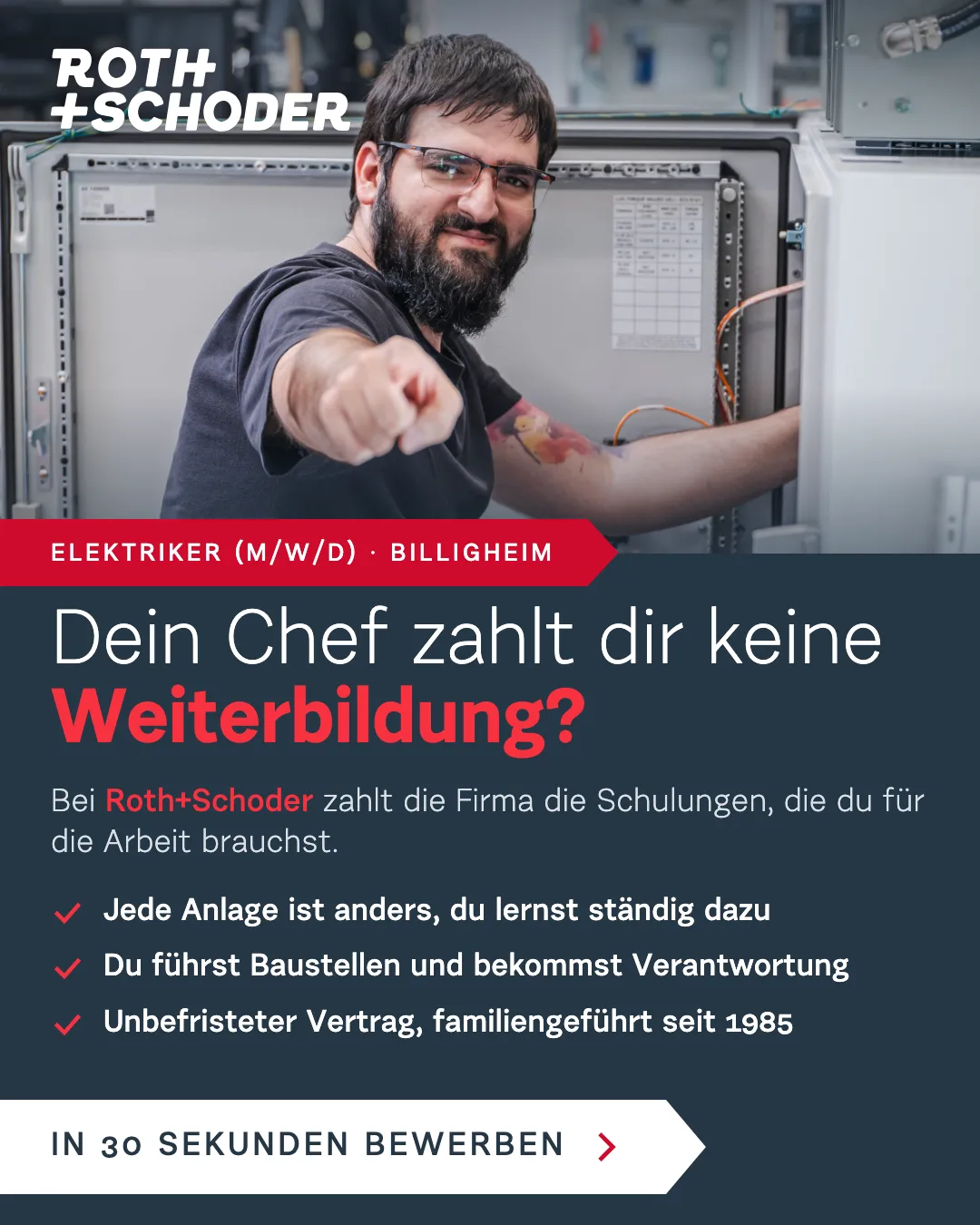 Image-Ad: Weiterbildung