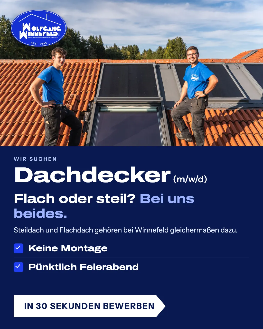 Image-Ad: Flach Steil