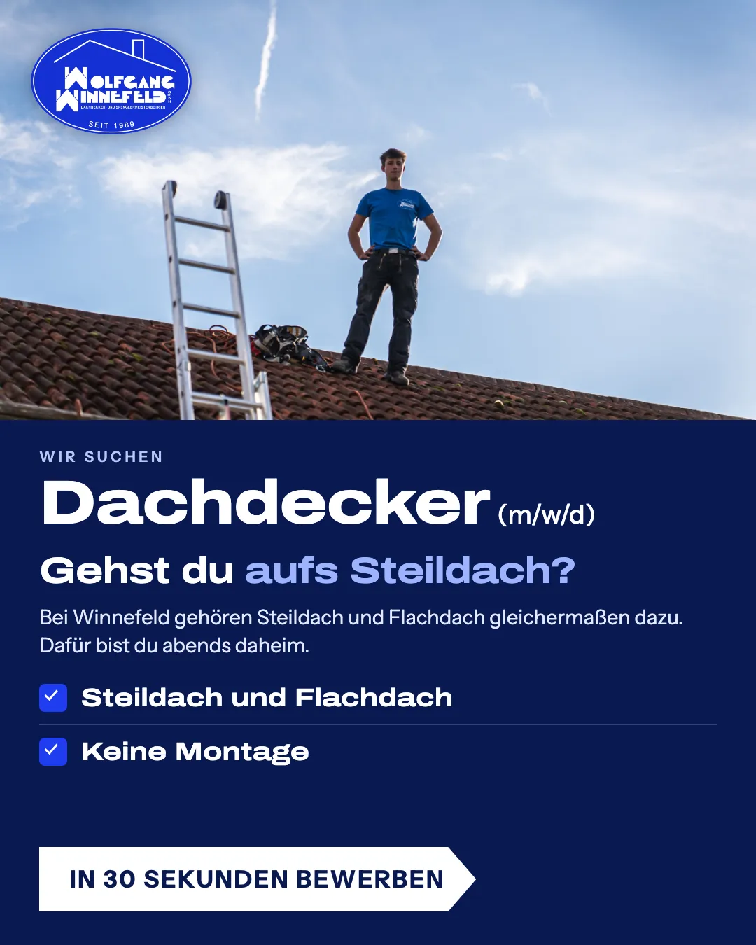 Image-Ad: Steildach